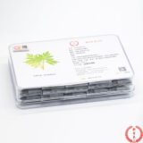 杜百良明日叶茶包装盒背面展示