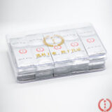 杜百良明日叶茶包装盒正面展示